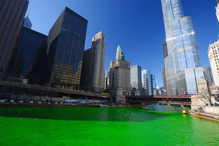 Celebrating St. Patrick's Day by the Water